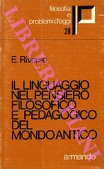 Il linguaggio nel pensiero filosofico e pedagogico nel Mondo antico