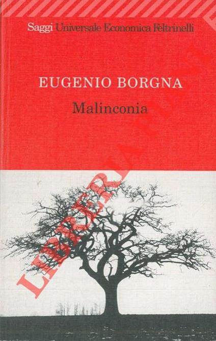 Malinconia - Eugenio Borgna - copertina