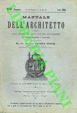 Manuale dell'architetto compilato sulla traccia del Baukunde des Architekten. Impianti a gas per luce riscaldamento. Riscaldamento e aereazione dei fabbricati. Elevatori