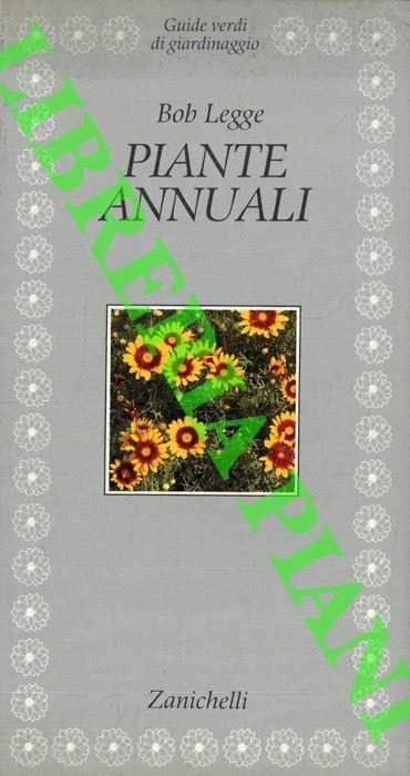 Piante annuali - Bob Legge - copertina