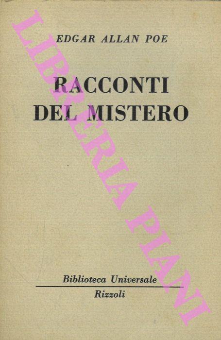 Racconti del mistero - Edgar Allan Poe - copertina