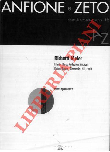 Richard Meier. Frieder Burda collection. Museum Baden Baden, Germania 2001-2004 - copertina