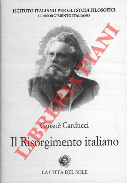 Il Risorgimento italiano - Giosuè Carducci - copertina