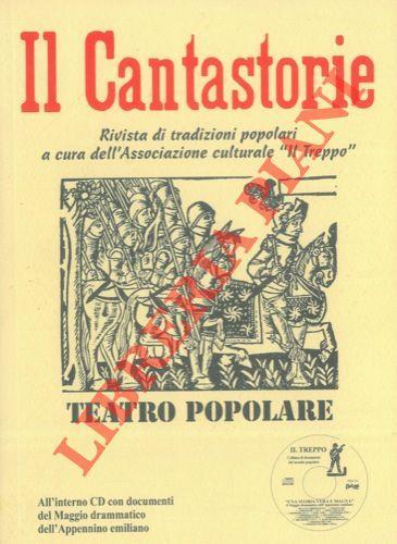 Teatro popolare. "Il cantastorie. Rivista di tradizioni popolari" - copertina