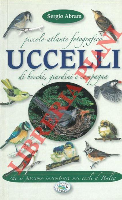 Uccelli. Piccolo atlante fotografico di boschi, giardini e campagna - Sergio Abram - copertina