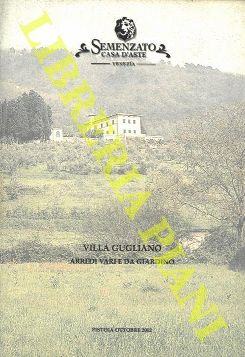 Villa Gugliano. Arredi vari e da giardino - copertina