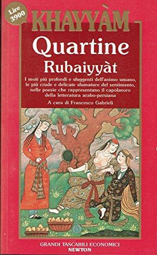 Quartine (Robàiyyat) - Omar Khayyam - copertina