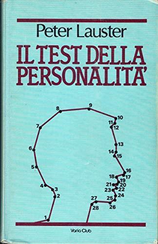 Il test della personalità - Peter Lauster - copertina