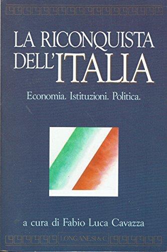 La riconquista dell'Italia - Fabio Luca Cavazza - copertina