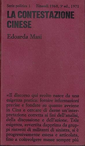 La Contestazione Cinese - Edoarda Masi - copertina