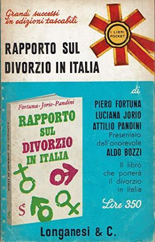 Rapporto sul divorzio in Italia - Piero Fortuna - copertina