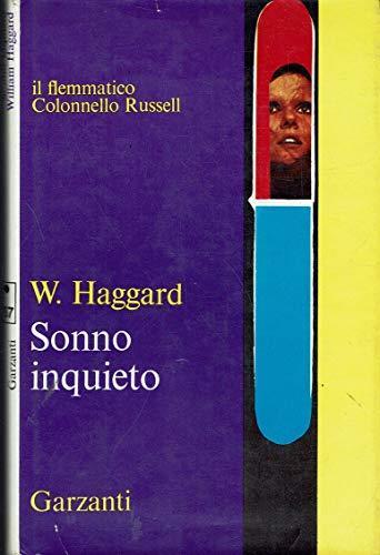 Sonno Inquieto - William Haggard - copertina