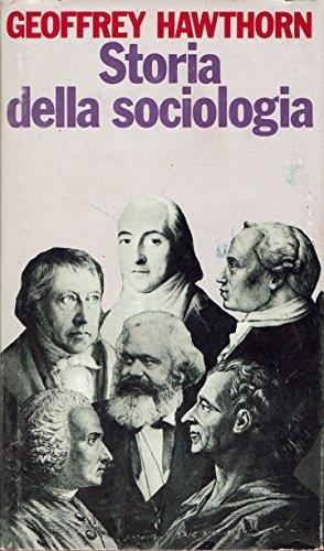 Storia della sociologia - Geoffrey Hawthorn - copertina