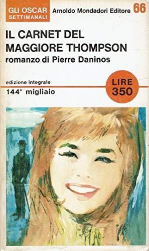 Il Carnet Del Maggiore Thompson Di Piierre Daninos 1° Ed. 1966 Mondadori Aa1 - copertina