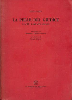 La pelle del giudice e altri lampanti arcani - Diego Curtò - copertina