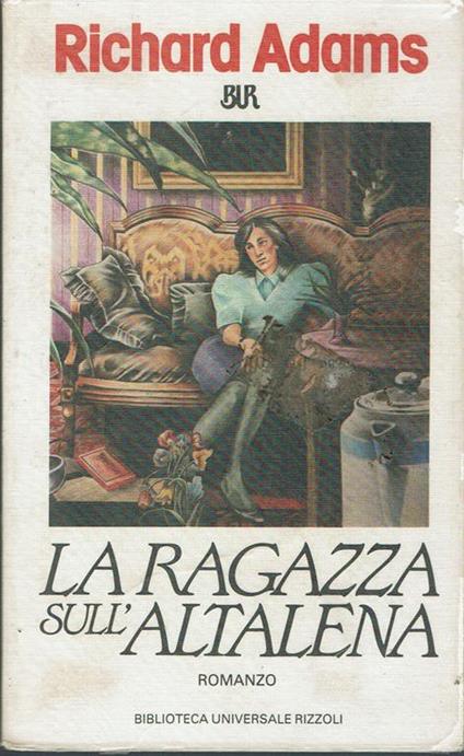 La ragazza sull'altalena - Richard Adams - copertina