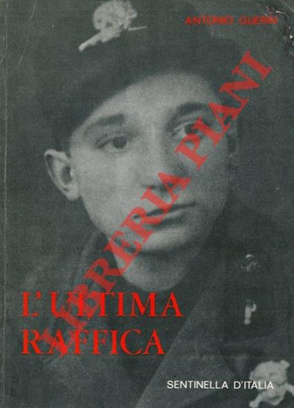 L' ultima raffica - Antonio Guerin - copertina