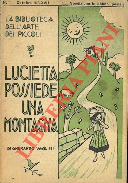 Lucietta possiede una montagna - Gherardo Ugolini - copertina