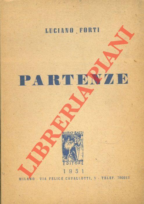 Partenze - Luciano Forti - copertina