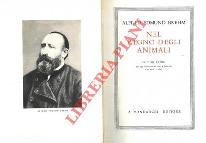 Nel regno degli animali - Alfred E. Brehm - copertina