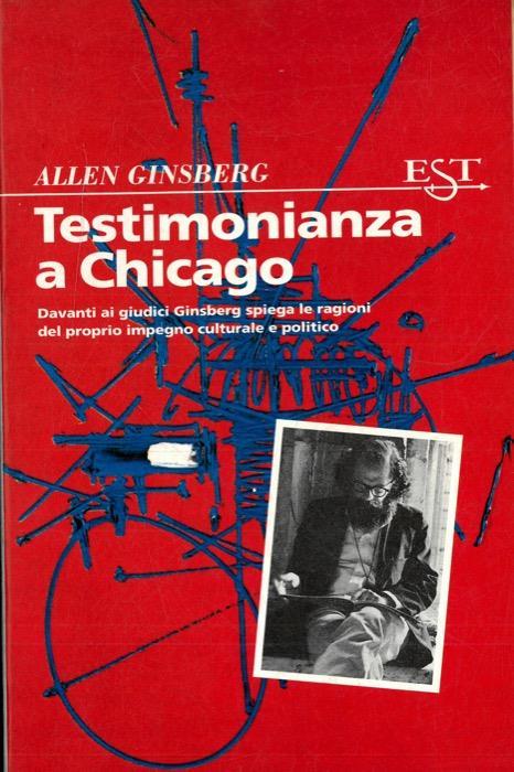 Testimonianza a Chicago - Allen Ginsberg - copertina