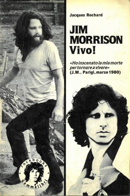 Jim Morrison. Vivo ! - Jacques Rochard - copertina