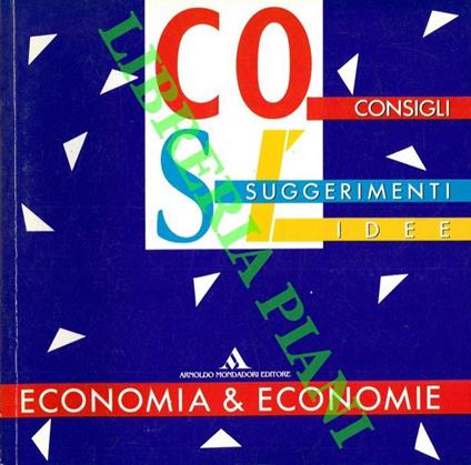 Economia & economie - Umbero Brindani - copertina