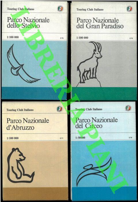 Parco Nazionale del Gran Paradiso - Parco Nazionale del Circeo - Parco Nazionale dello Stelvio - Parco Nazionale d'Abruzzo - copertina