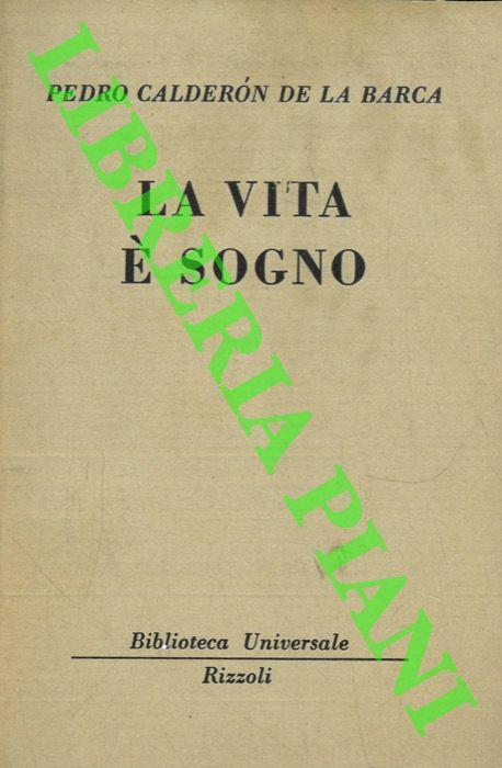 La vita è sogno - copertina