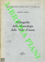 Bibliografia della mineralogia della Val d'Aosta fino al 1960