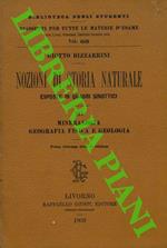 Nozioni di storia naturale esposte in quadri sinottici. III. Mineralogia, geografia, fisica e geologia