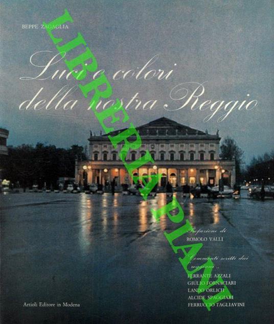 Luci e colori della nostra Reggio - Beppe Zagaglia - copertina