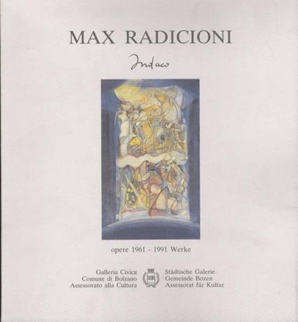 Max Radicioni: Indaco - Claudio Nolet - copertina