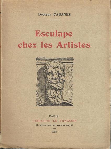 Esculape chez les artistes - Augustin Cabanés - copertina