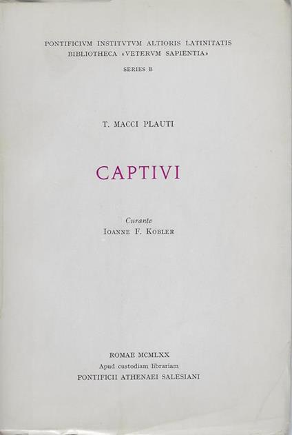 Captivi - copertina