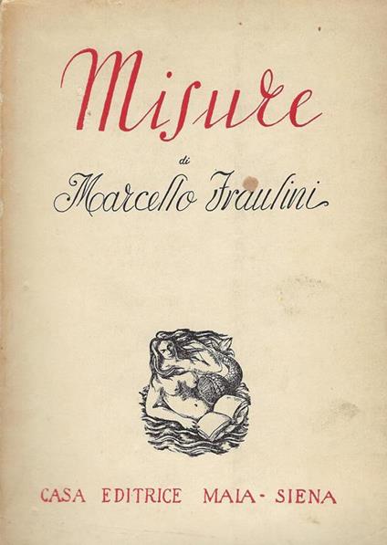 Misure - Marcello Fraulini - copertina