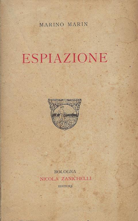 Espiazione - Marino Marin - copertina