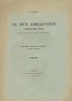 Le due ambascerie di Bernardo Bembo a Firenze e le sue relazioni coi Medici