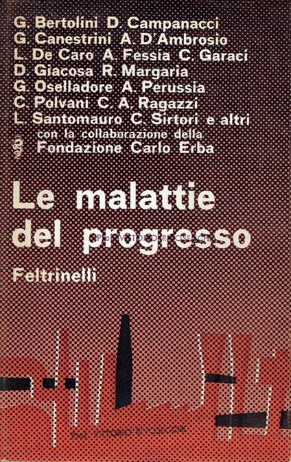 Le malattie del progresso - G. Bertolini - copertina