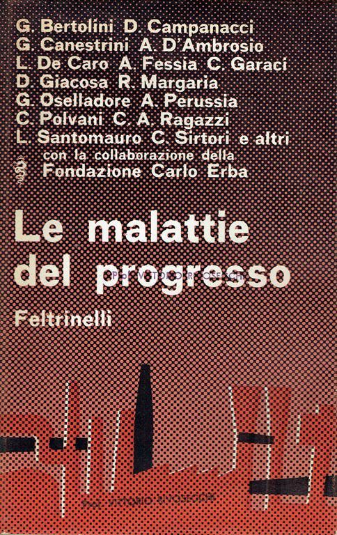 Le malattie del progresso - G. Bertolini - copertina