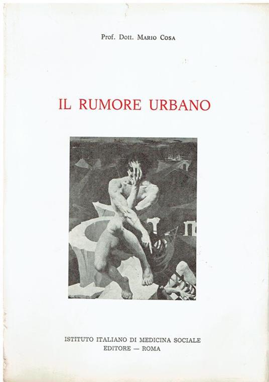 Il rumore urbano - Mario Cosa - copertina