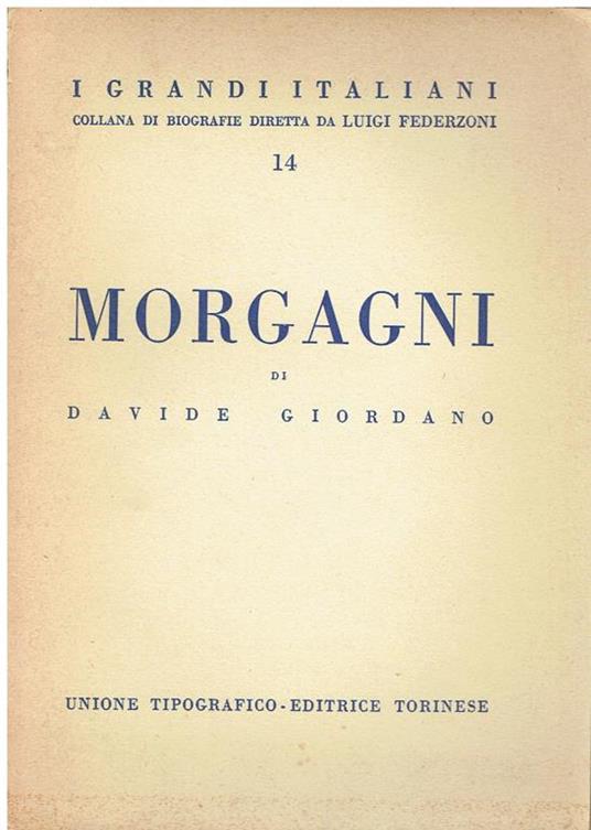 Giambattista Morgagni - Davide Giordano - copertina