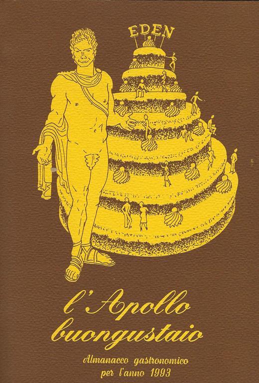 L' Apollo buongustaio : almanacco gastronomico per l'anno 1993 - copertina