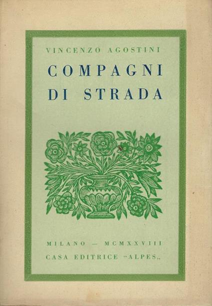 Compagni di strada - Vincenzo Agostini - copertina