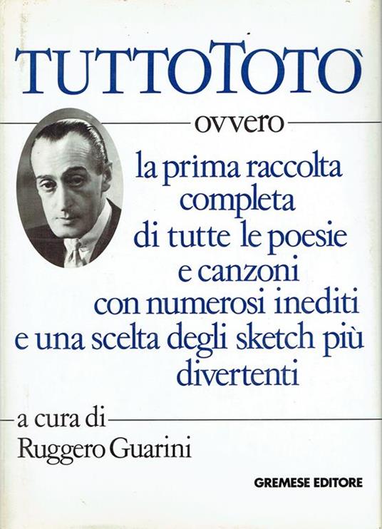 TuttoTotò - Ruggero Guarini - copertina