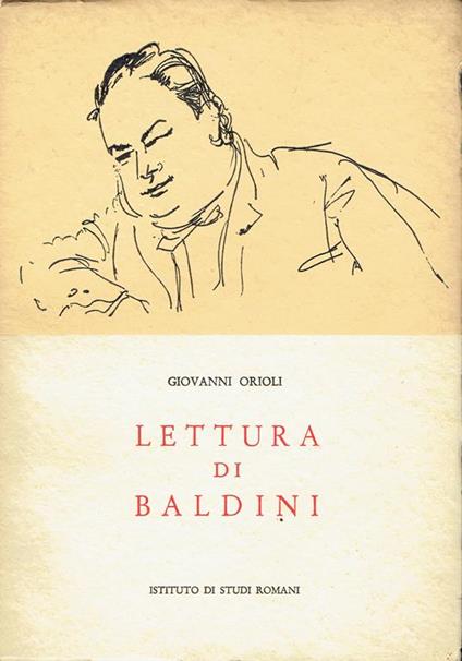 Lettura di Baldini - Giovanni Orioli - copertina