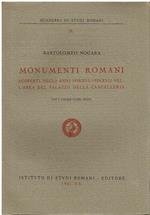 Monumenti romani scoperti negli anni 1938-16.-1939-17. nell'area del Palazzo della Cancelleria