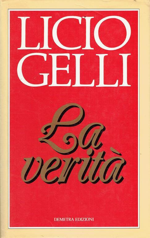 La verità - Licio Gelli - copertina