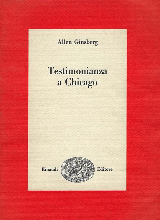 Testimonianza a Chicago - Fernanda Pivano - copertina