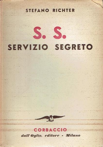 S. S. Servizio Segreto - Stefan Richter - copertina